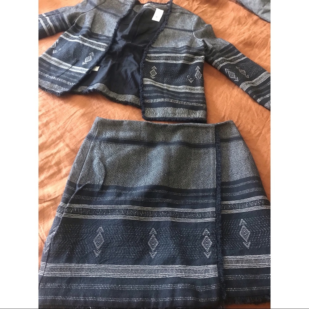 Loft skirt & blazer! Size 10!